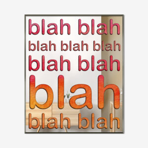 BLAH BLAH LAH